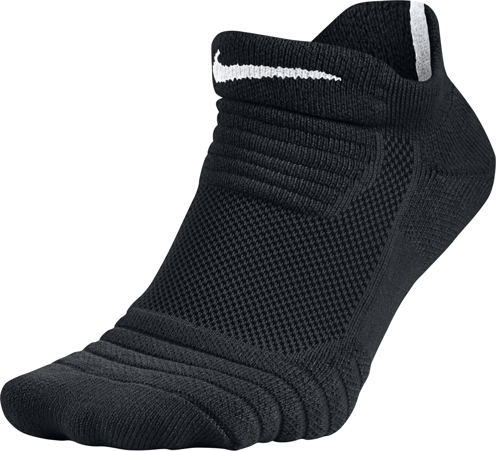 NIKE ELITE VERSATILITY LOW BASKETBALL SOCKS BLACK