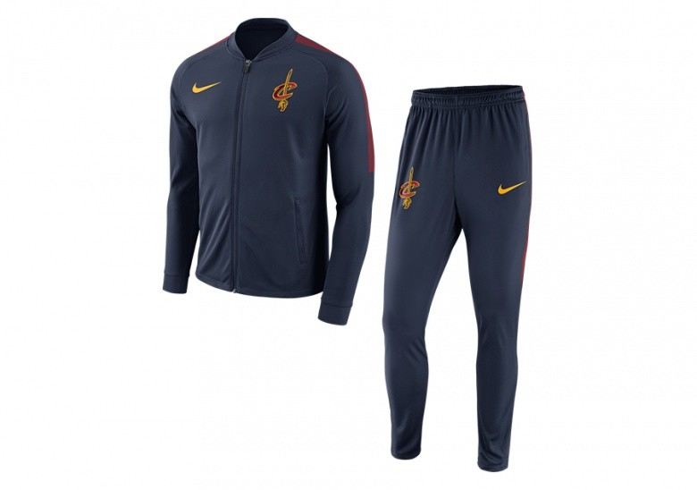 NIKE NBA LEVELAND CAVALIERS DRY TRACKSUIT COLLEGE NAVY