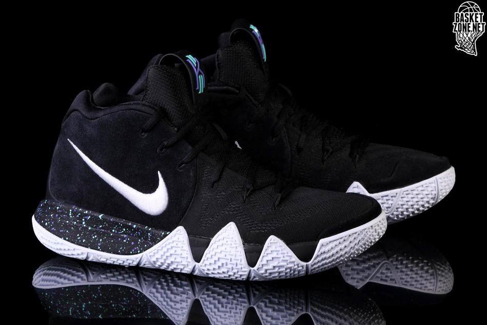 kyrie 4 black and purple
