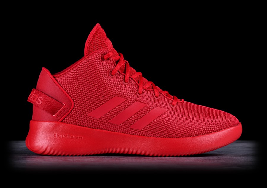 red adidas shoes cloudfoam