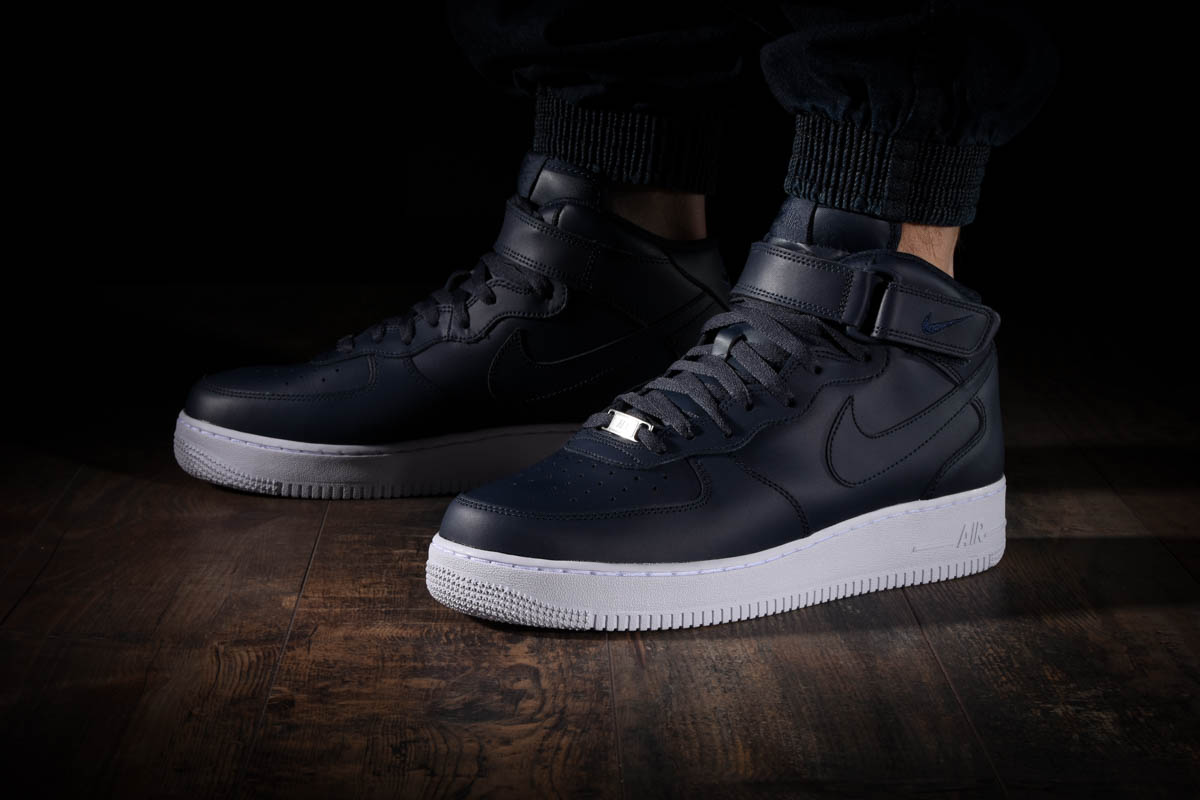 NIKE AIR FORCE 1 MID '07 OBSIDIAN