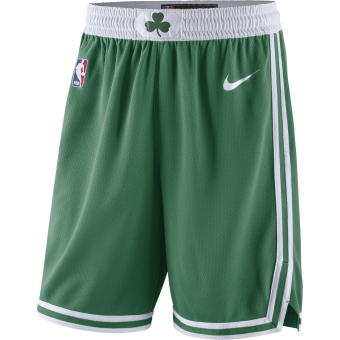 NIKE NBA BOSTON CELTICS SWINGMAN ROAD SHORTS CLOVER
