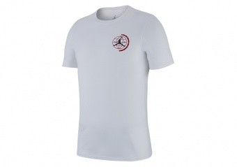 NIKE AIR JORDAN SPORTSWEAR HERITAGE GFX3 TEE WHITE