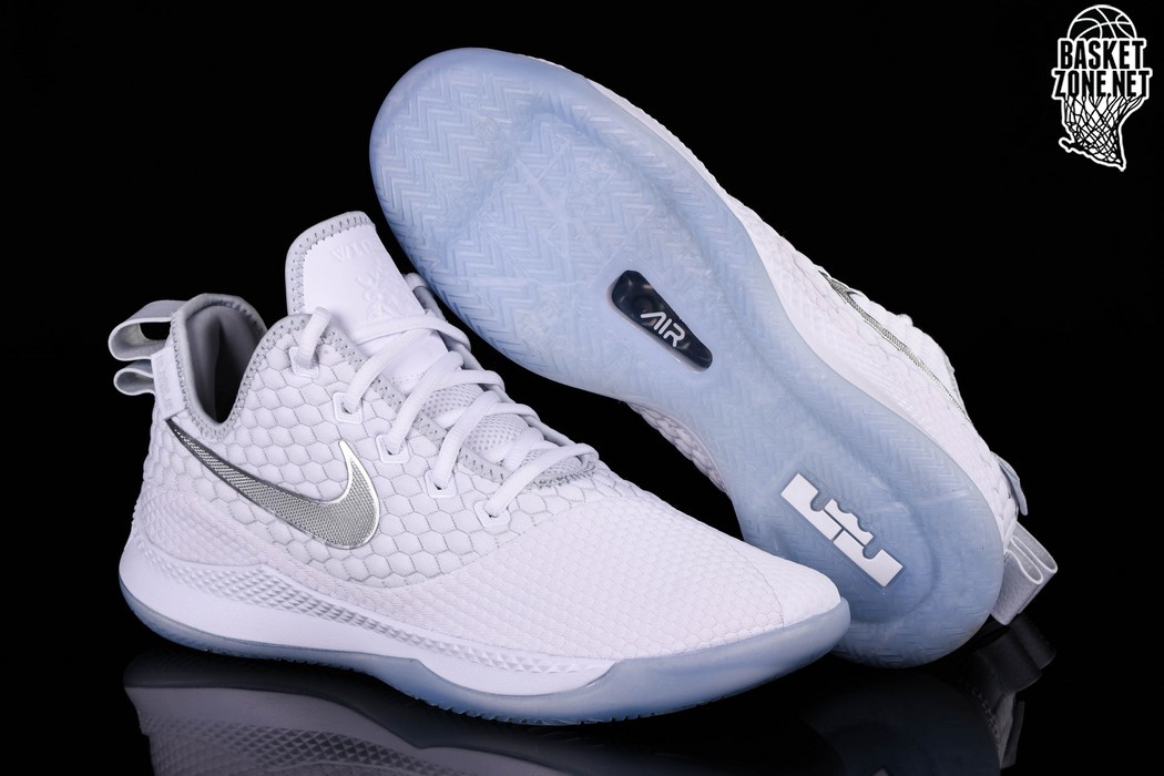 lebron witness 3 white and grey