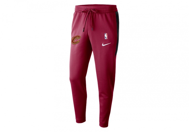 NIKE NBA CLEVELAND CAVALIERS THERMAFLEX SHOWTIME PANTS TEAM RED