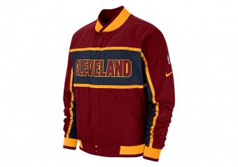 NIKE NBA CLEVELAND CAVALIERS COURTSIDE ICON JACKET TEAM RED