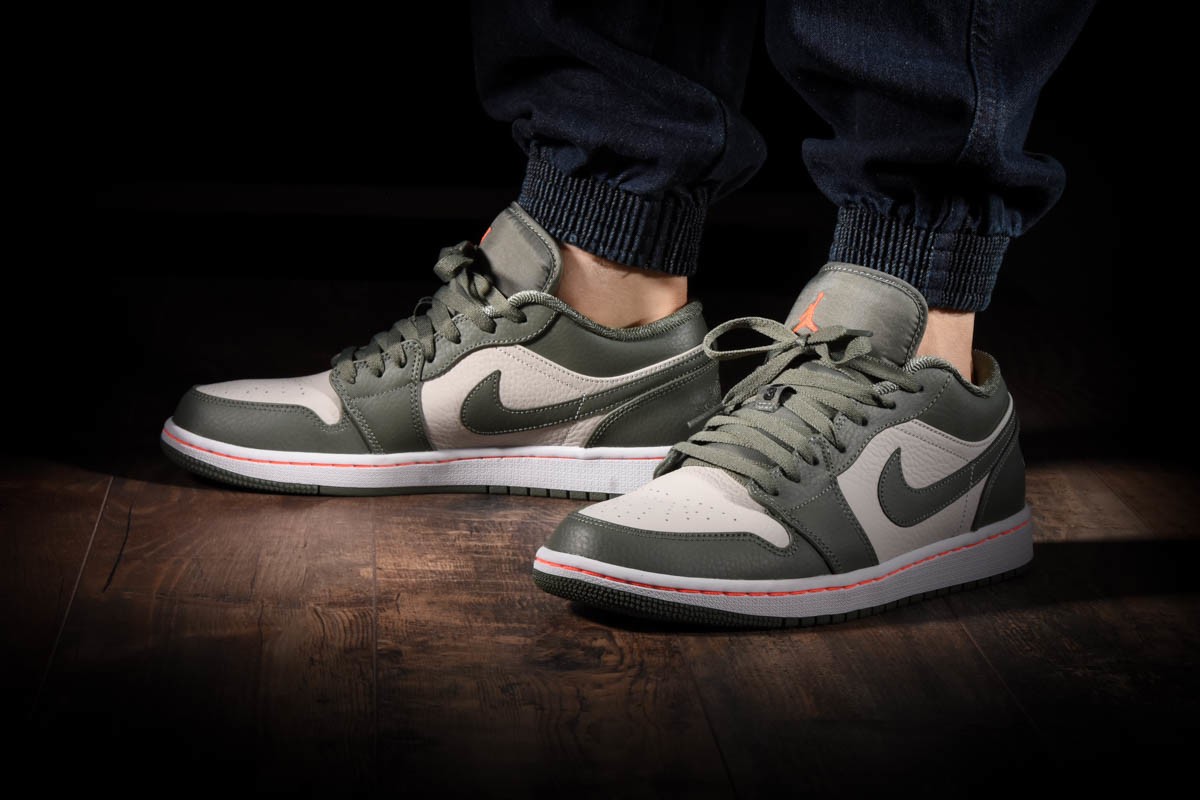 NIKE AIR JORDAN 1 RETRO LOW MILITARY GREEN for 85.00 kicksmaniac