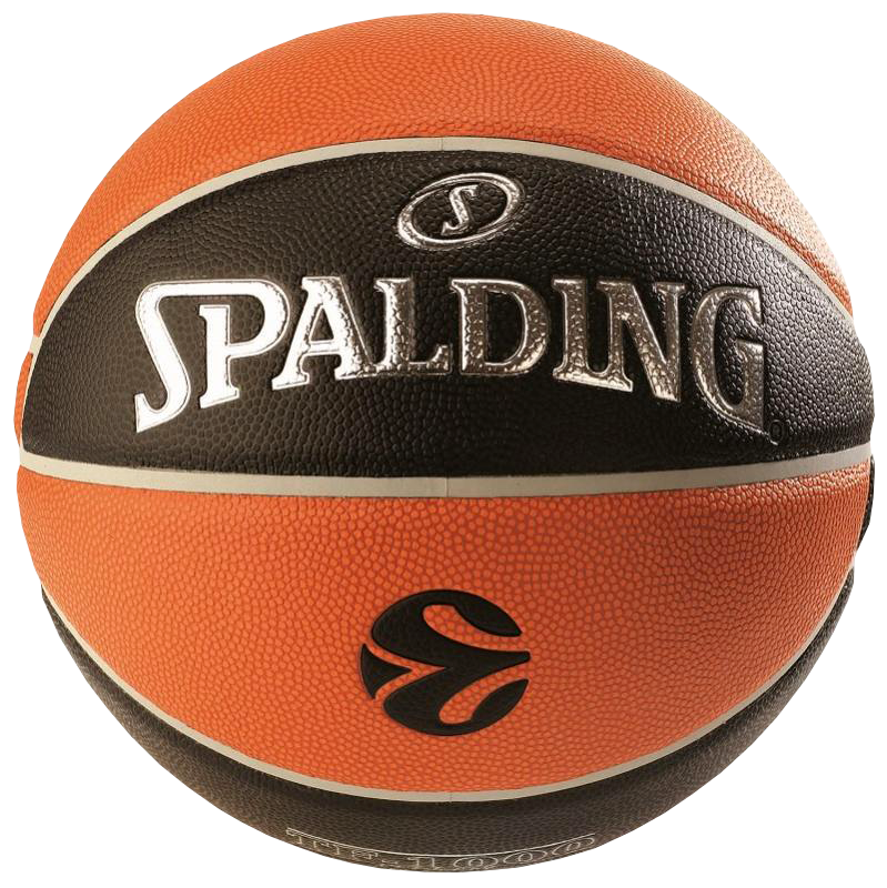 SPALDING EUROLEAGUE TF 1000 LEGACY (SIZE 7) ORANGE/BLACK