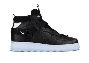 NIKE AIR FORCE 1 UTILITY MID BLACK