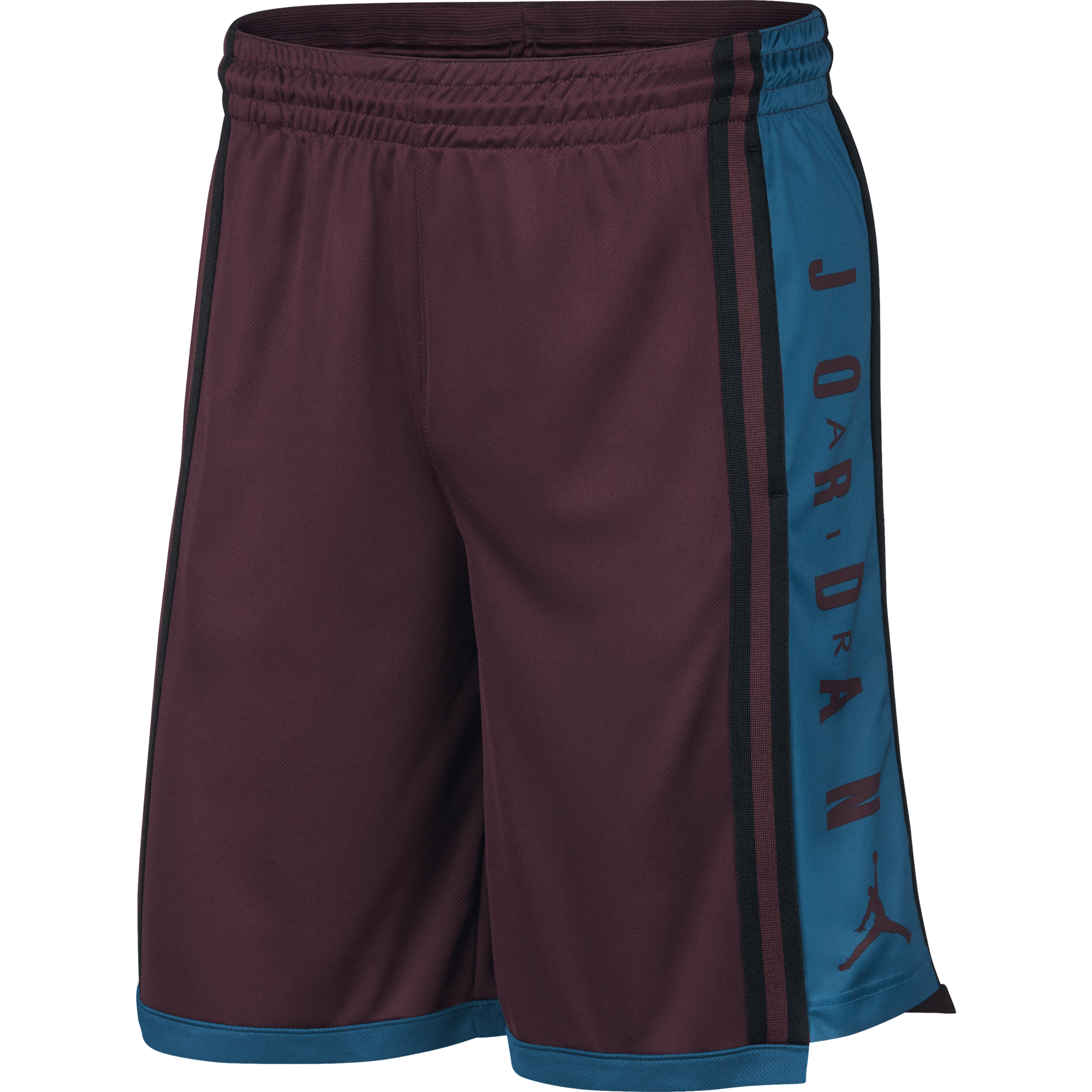 NIKE AIR JORDAN HBR BASKETBALL SHORTS NIGHT MAROON