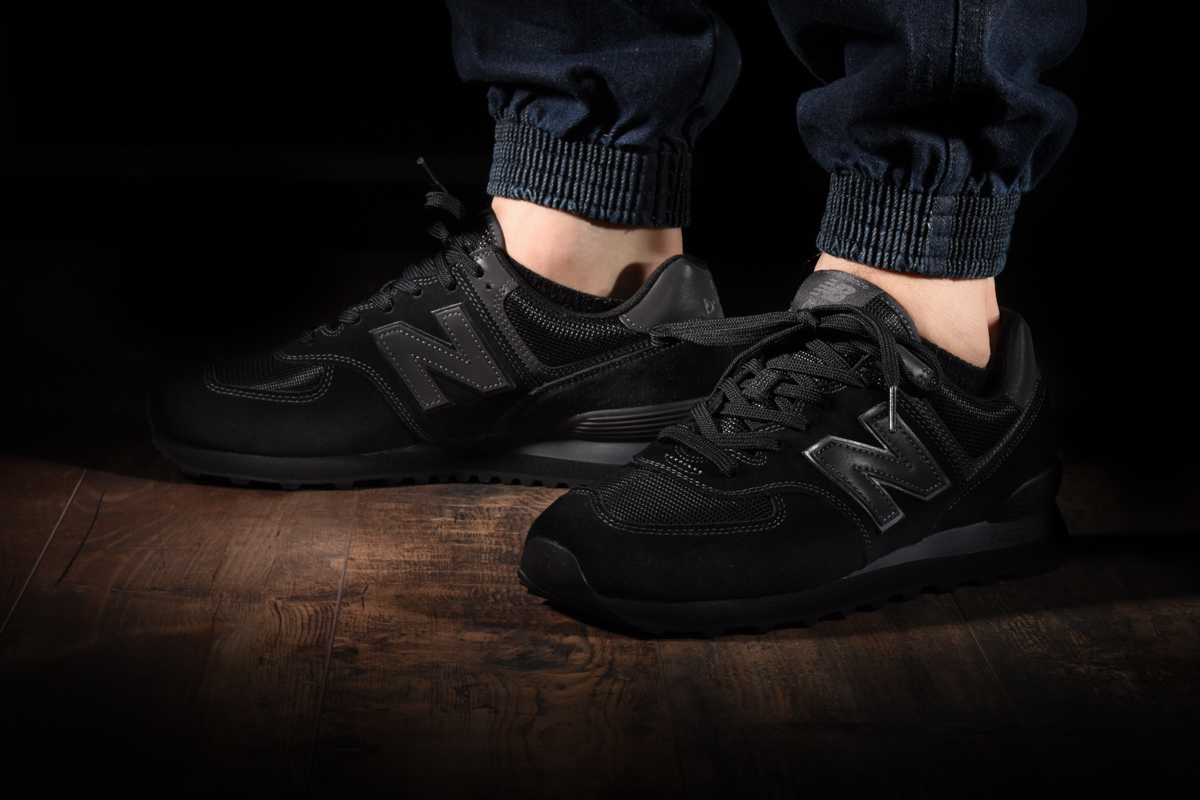 new balance 574 ete black