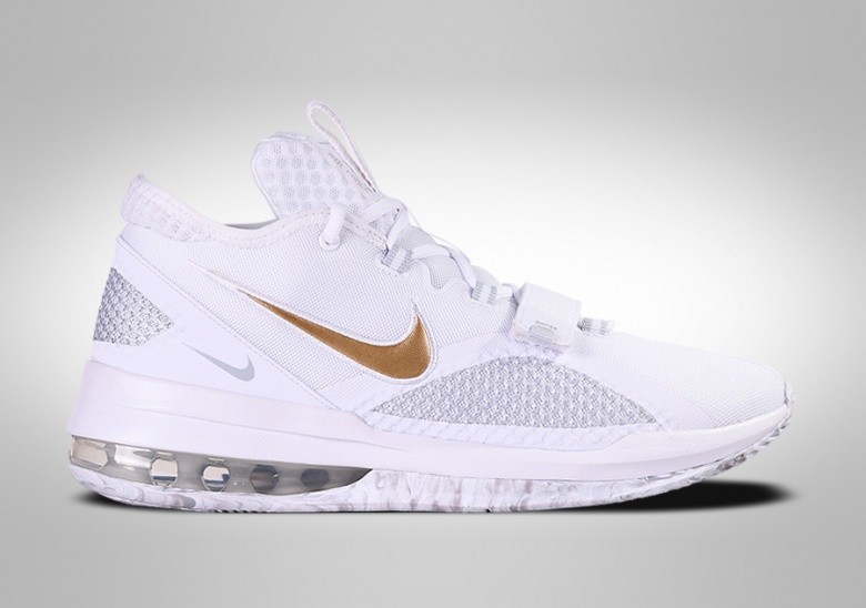 NIKE AIR FORCE MAX LOW WHITE GOLD
