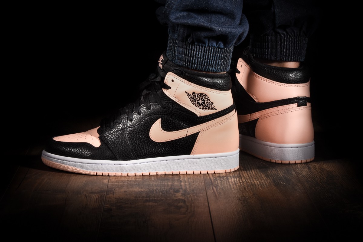 NIKE AIR JORDAN 1 RETRO HIGH OG BLACK CRIMSON TINT for £160.00