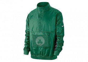 NIKE NBA BOSTON CELTICS LIGHTWEIGHT COURTSIDE JACKET CLOVER