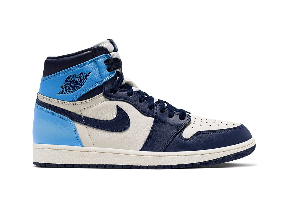 Jordan 1 retro fashion blue white