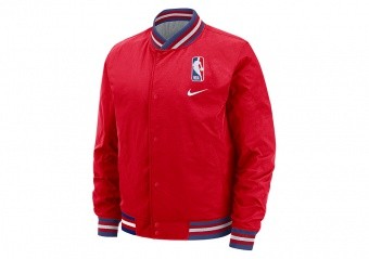 NIKE NBA N31 COURTSIDE JACKET UNIVERSITY RED