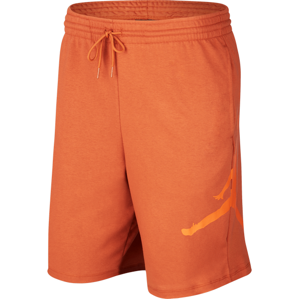 NIKE AIR JORDAN JUMPMAN FLEECE SHORTS DARK RUSSET