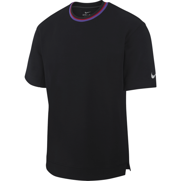 NIKE HOOPXFLY DRI-FIT TOP BLACK HYPER GRAPE