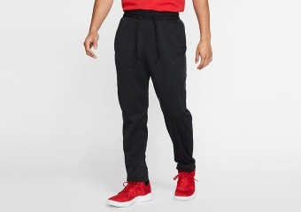 NIKE THERMA WINTERIZED BASKETBALL PANTS BLACK