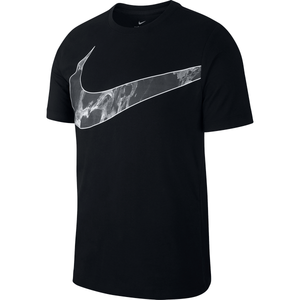 NIKE DRI-FIT HBR MARBLE TEE BLACK