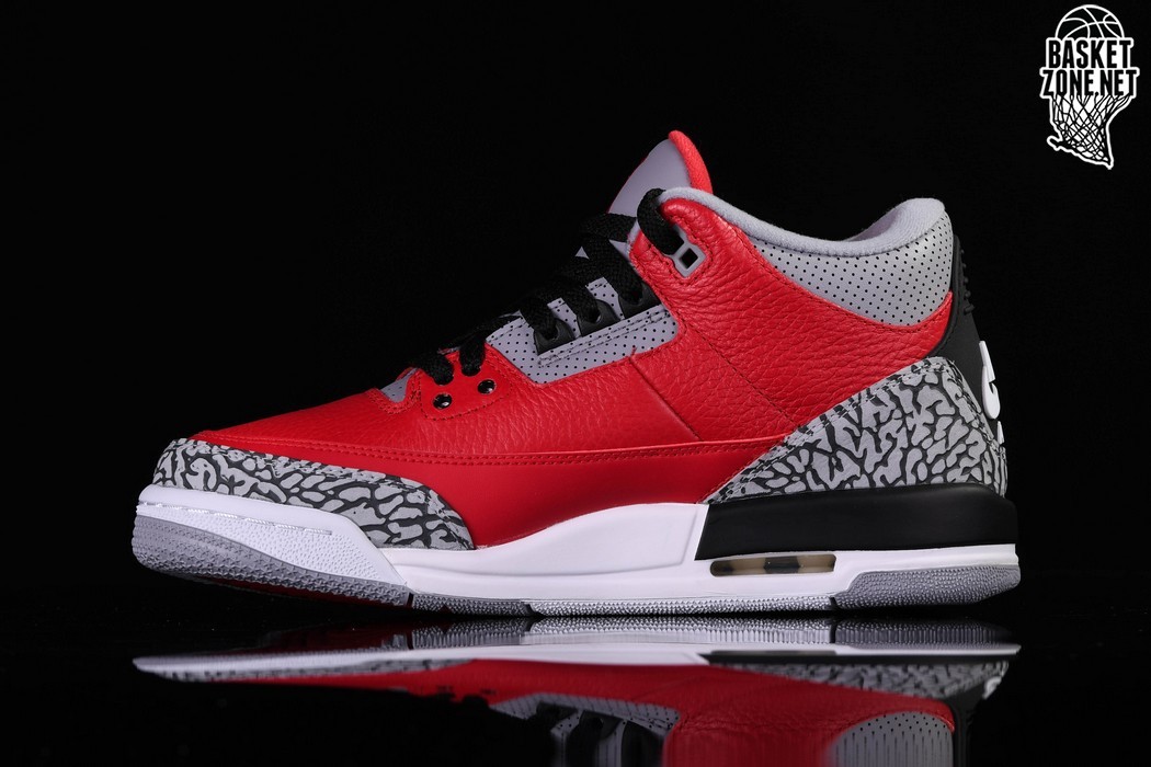 Nike Air Jordan 3 Retro Se Gs Red Cement