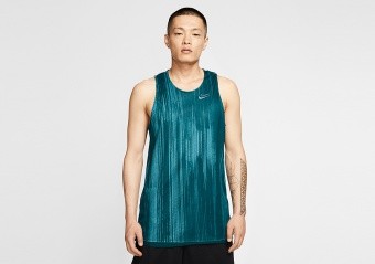 NIKE KD DRI-FIT REVERSIBLE TANK CERULEAN