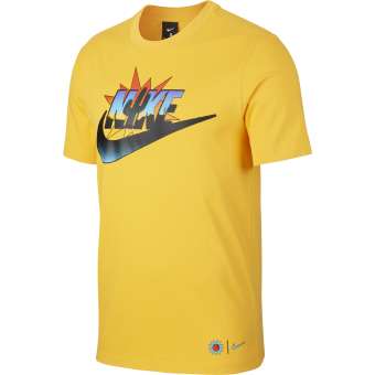 NIKE FUTURA BASKETBALL TEE UNIVERSITY GOLD