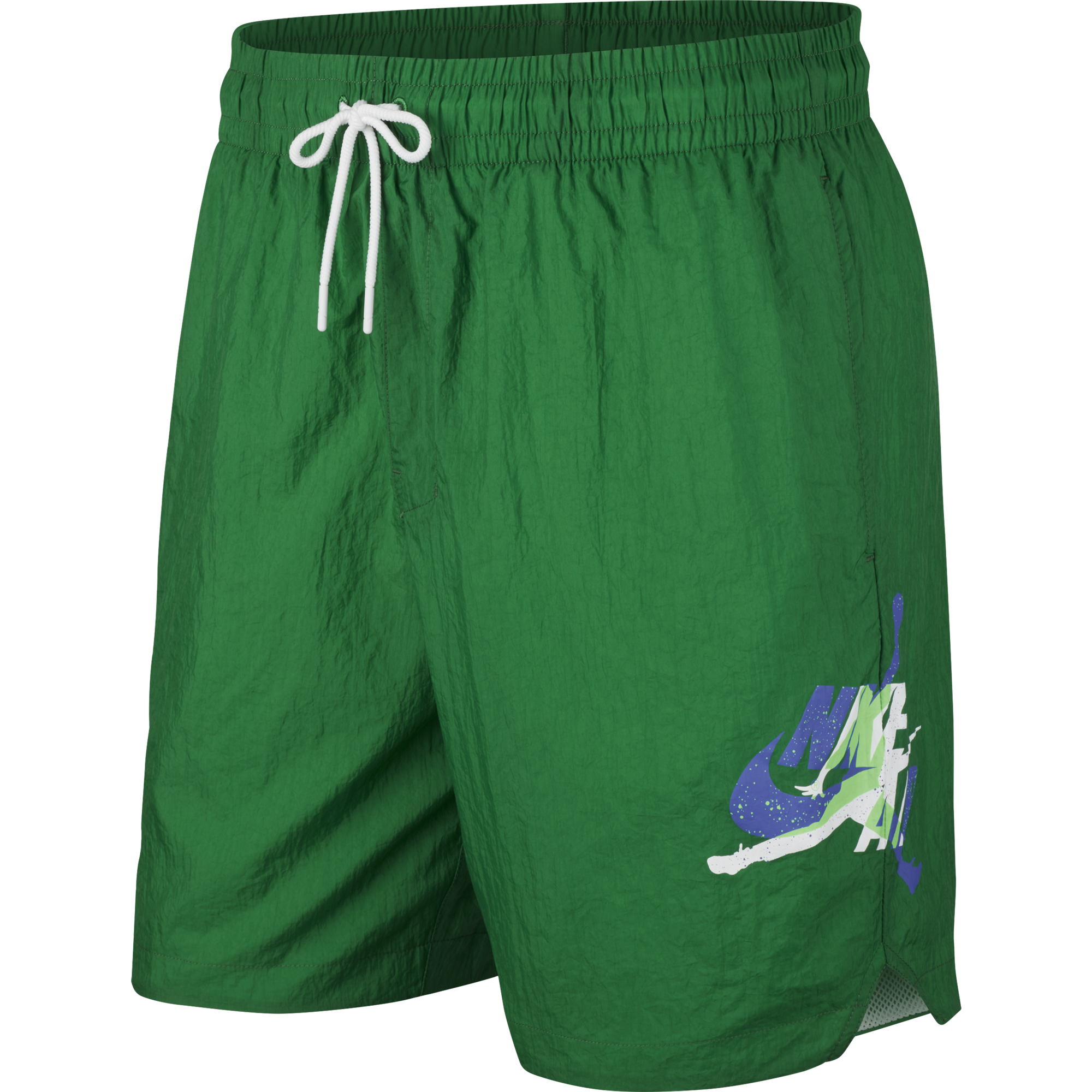 NIKE AIR JORDAN JUMPMAN POOLSIDE 7' SHORTS ALOE VERDE