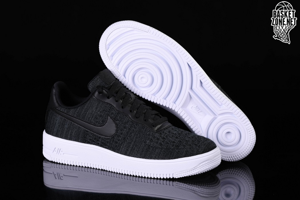Depletion Meditative to manage NIKE AIR FORCE 1 LOW FLYKNIT 2.0 BLACK