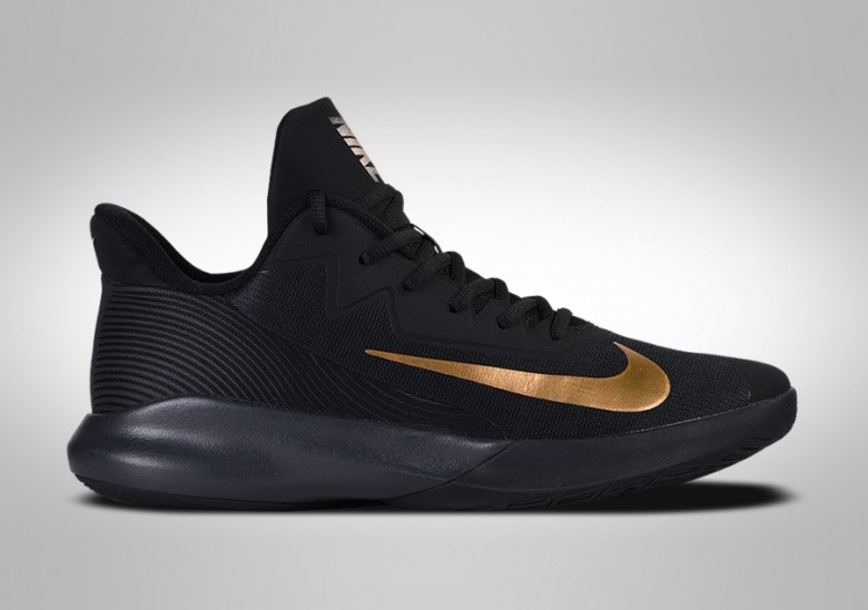 NIKE PRECISION IV BLACK METALLIC GOLD