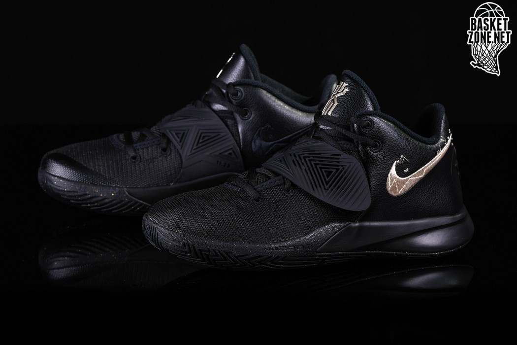 nike kyrie 3 black and gold