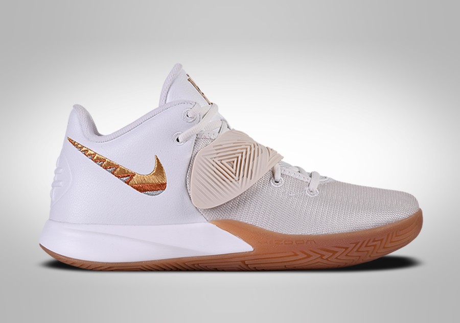 kyrie flytrap white and gold