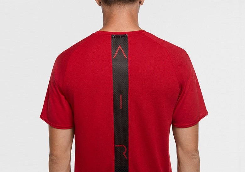 NIKE AIR JORDAN TRAINING TOP GYM RED