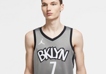Brooklyn Nets Kyrie Irving Statement Edition Swingman Jersey