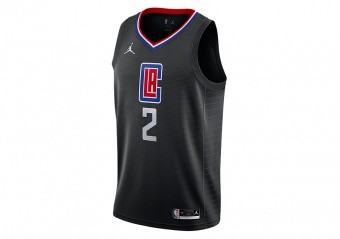 NIKE NBA LOS ANGELES CLIPPERS KAWHI LEONARD STATEMENT EDITION SWINGMAN JERSEY BLACK