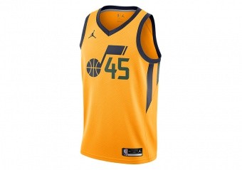 NIKE NBA UTAH JAZZ DONOVAN MITCHELL STATEMENT EDITION SWINGMAN JERSEY SUNDIAL