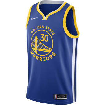 Nike NBA Mens CE Courtside Golden State Warriors Fleeced Baseball Jacket Blue Dark Blue CN1439-419 US XL