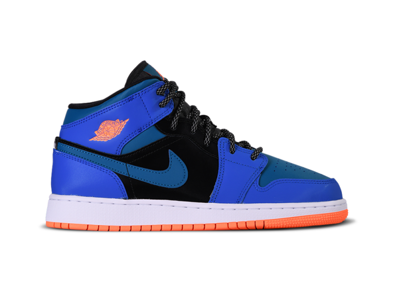 NIKE AIR JORDAN 1 RETRO MID GS RACER BLUE for 100.00