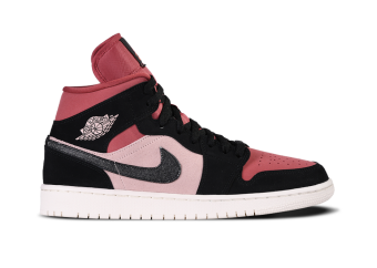 NIKE AIR JORDAN 1 RETRO MID WMNS CANYON RED
