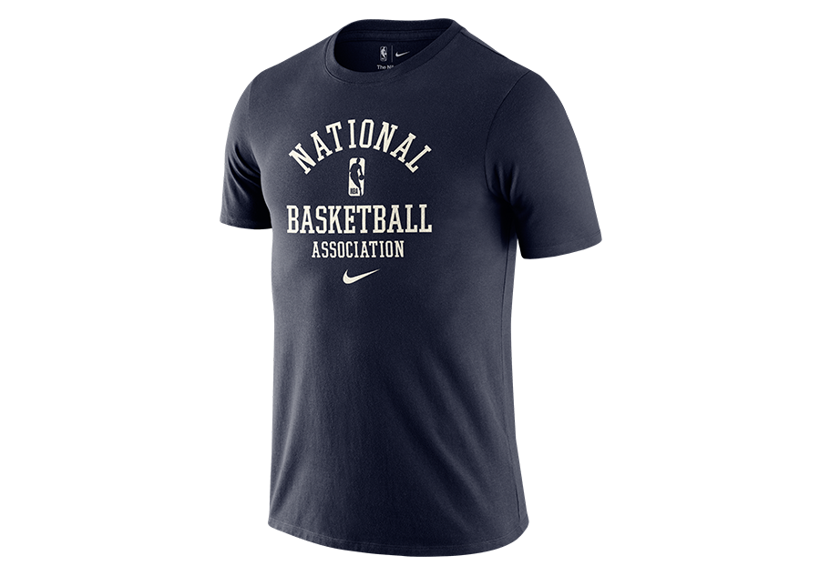 NBA TEAM 31 COURTSIDE DRI-FIT TEE COLLEGE NAVY