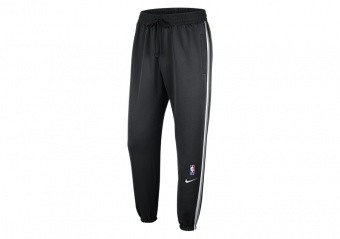 NIKE NBA BROOKLYN NETS DRI-FIT SHOWTIME PANTS BLACK