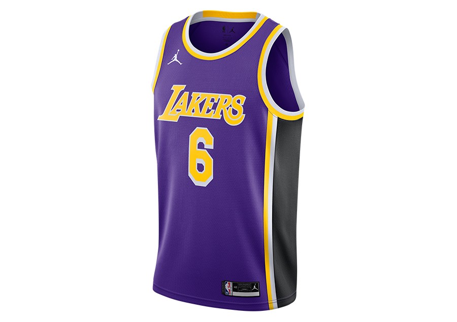 NIKE NBA LOS ANGELES LAKERS LEBRON JAMES SWINGMAN JERSEY STATEMENT EDITION 2020 FIELD PURPLE price 92.50 Basketzone