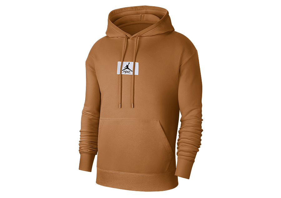 NIKE AIR JORDAN ESSENTIALS STATEMENT FLEECE HOODIE DESERT BRONZE