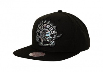 MITCHELL & NESS IRIDESCENT XL LOGO SNAPBACK HWC TORONTO RAPTORS