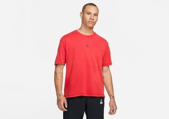 NIKE AIR JORDAN DRI-FIT SPORT TEE GYM RED