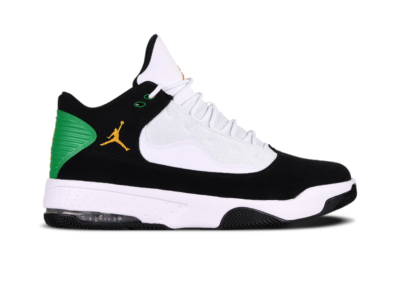NIKE AIR JORDAN MAX AURA 2 BLACK LUCKY GREEN
