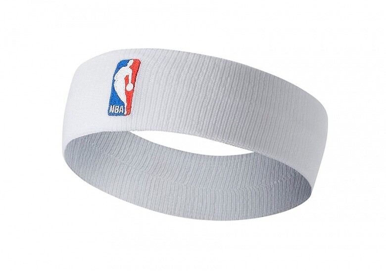 NIKE NBA HEADBAND WHITE