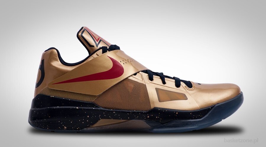 NIKE ZOOM KEVIN DURANT KD IV 4 GOLD MEDAL