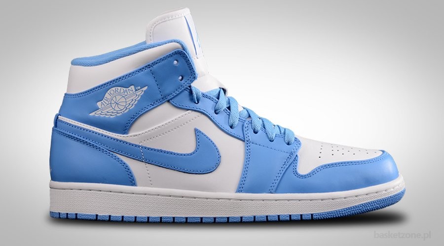 NIKE AIR JORDAN 1 RETRO MID NORTH CAROLINA