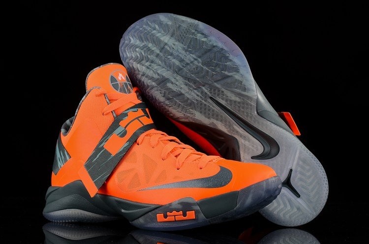 Lebron soldier 10 orange hot sale